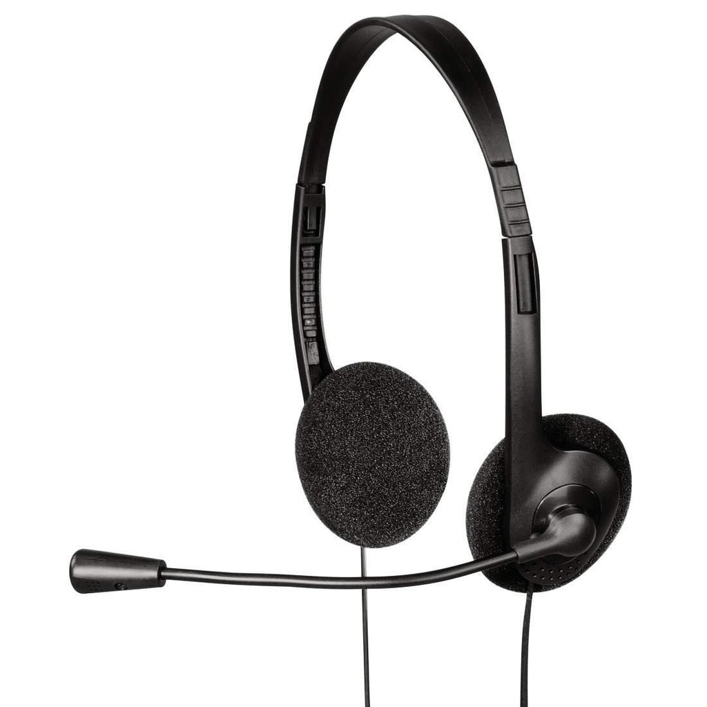 Słuchawki z mikrofonem Hama HS-101 czarne
