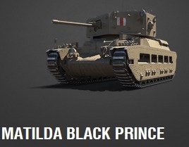 Czołg Matilda Black Prince World OF Tanks WOT