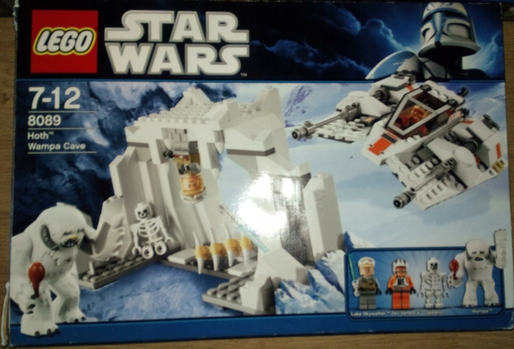 Lego Star Wars zestaw 8089 HOTH WAMPA CAVE