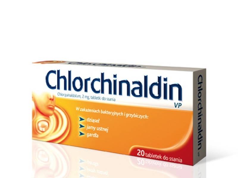 Chlorchinaldin 20 tabl.BÓL GARDŁA.APTEKA.P-ń