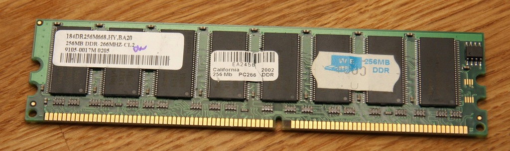 Pamięć DDR 256MB