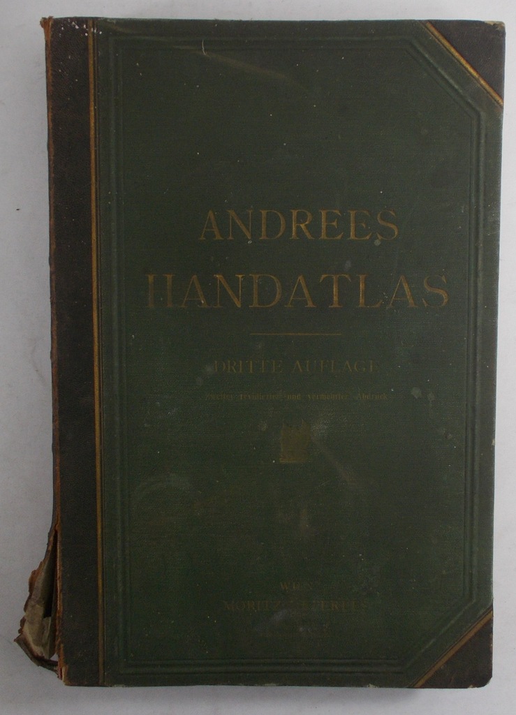 Andress Allgemeiner - Handatlas, 1896 r.