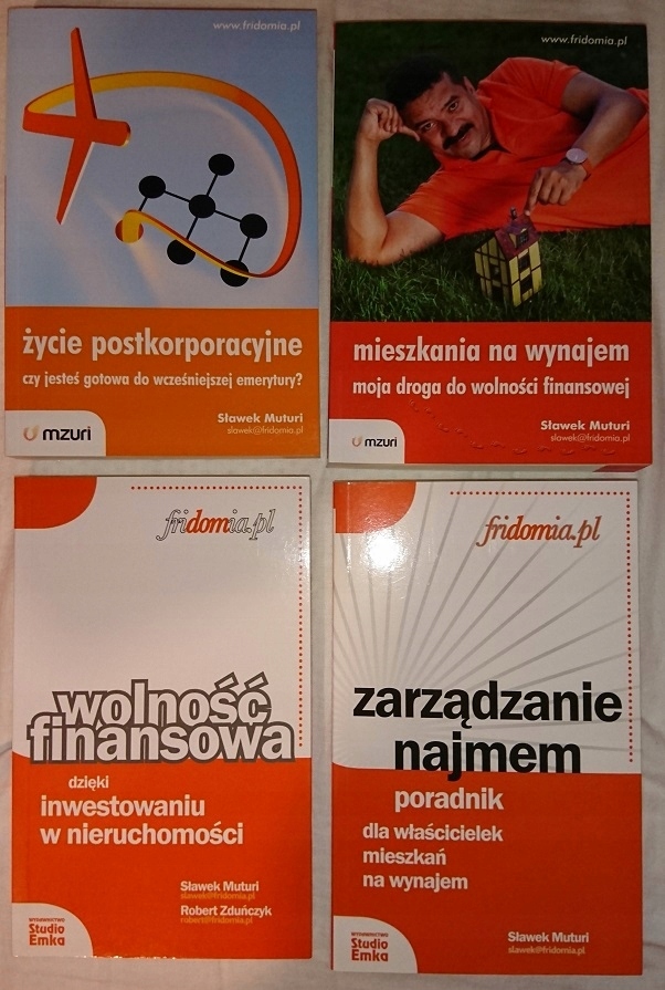 Sławek Muturi - 4 książki o zarządzaniu najmem