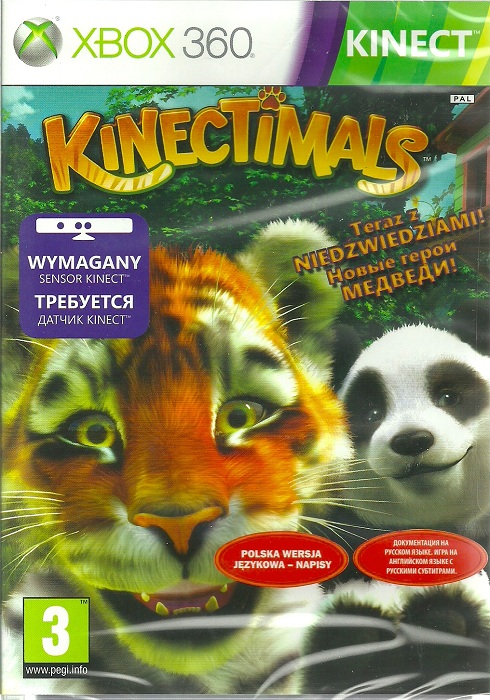 KINECTIMALS Z NIEDŹWIEDZIAMI PL XBOX 360 _ WROCŁAW