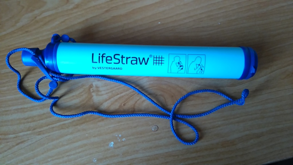 Filtr do wody LifeStraw używany