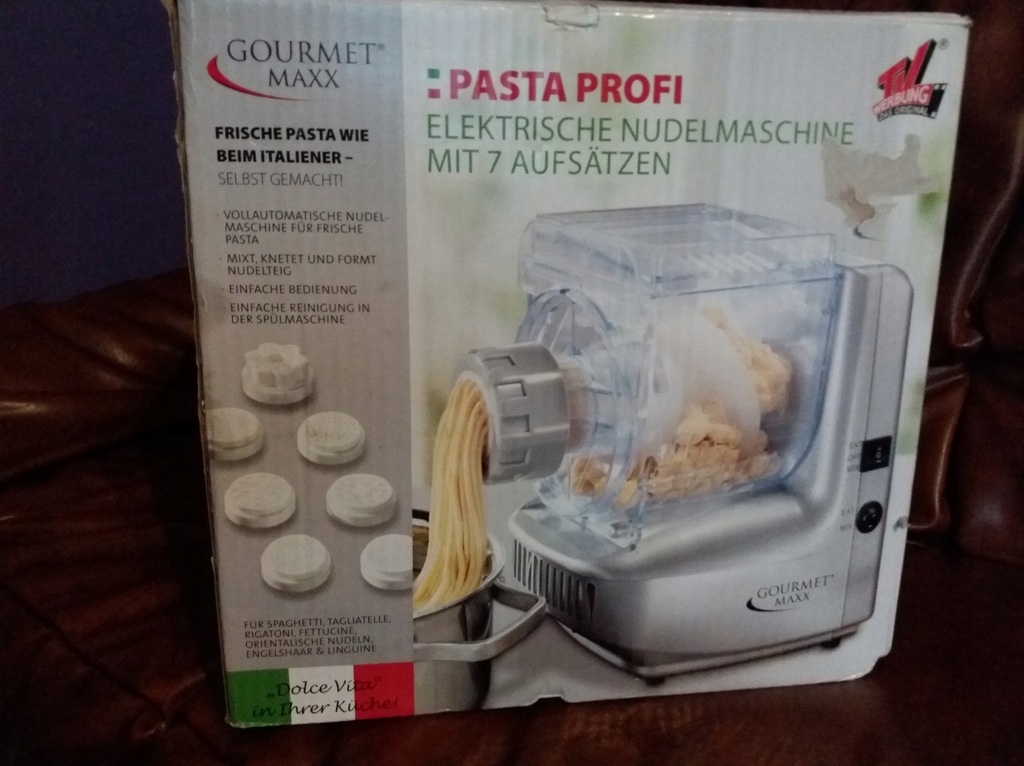 HIT! Maszynka do makaronu GOURMET MAXX! JAK NOWA!