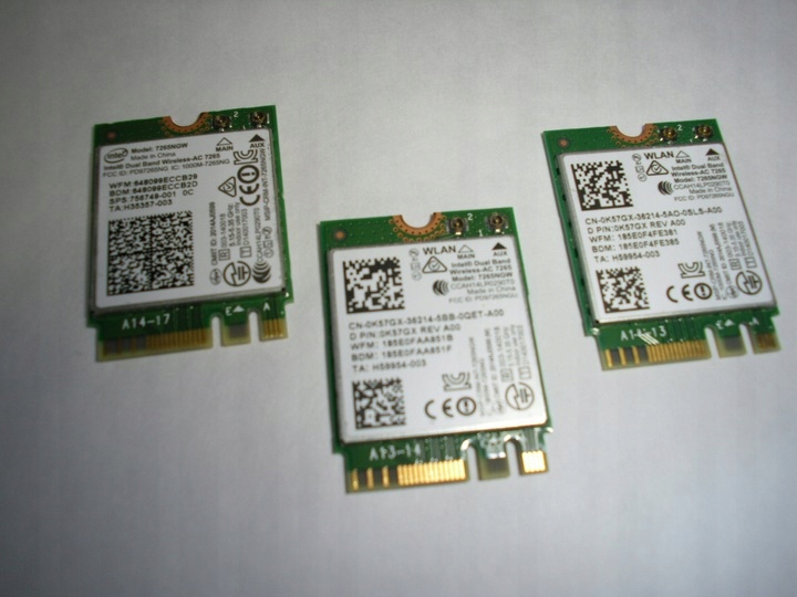 KARTA WIFI INTEL model 7265ngw