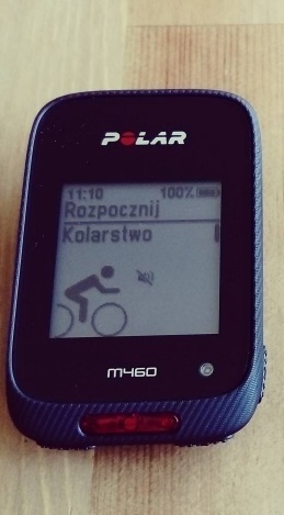 Polar m460 Black HR GPS licznik rowerowy