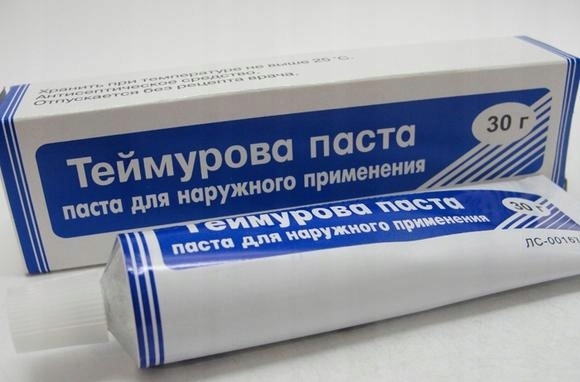 PASTA MAŚĆ TEJMUROWA 30G - potliwość grzybica stóp