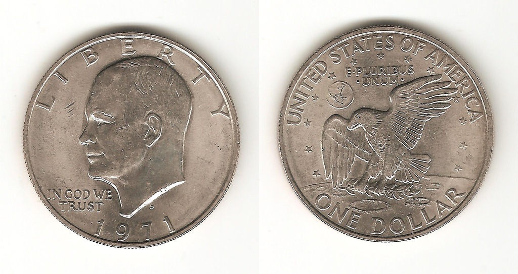 nx0161 ONE DOLLAR 1971 rok 1 DOLAR USA /0717/