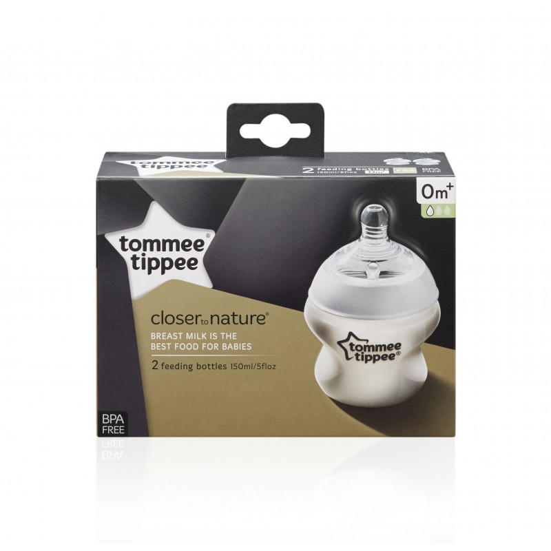 TOMMEE TIPPEE BUTELKA 2*150ML CLOSER TO NATURE