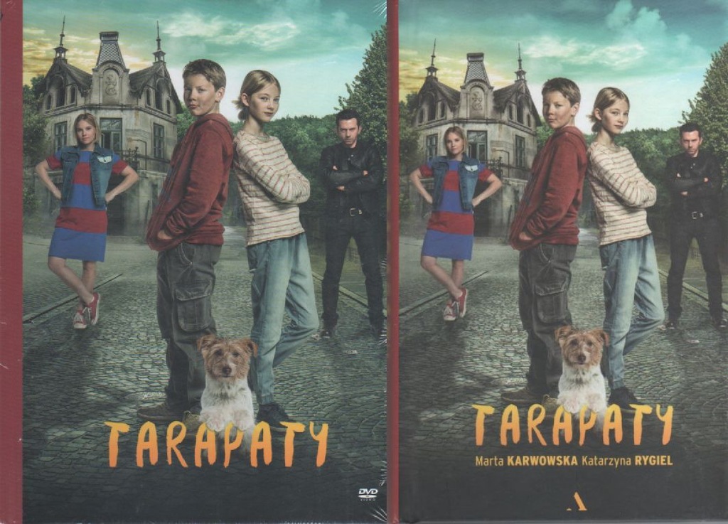 TARAPATY KSIĄŻKA + FILM  GŁOWACKI KARWOWSKA RYGEL