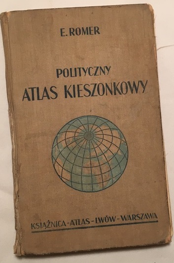 Romer Polityczny atlas kieszonkowy. Lwów 1937