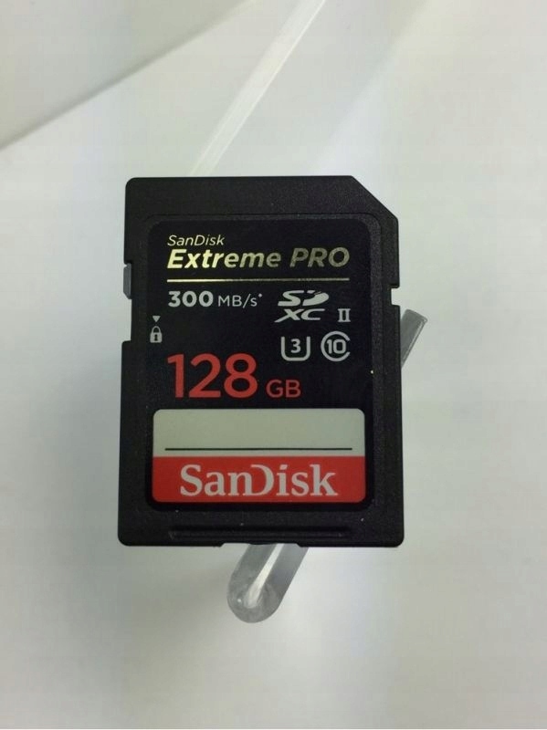 KARTA PAMIĘCI SANDISK EXTREME PRO 128GB 300MB/S U