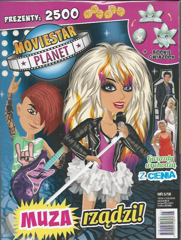 MOVIESTAR PLANET nr 5/18 + prezenty do gry