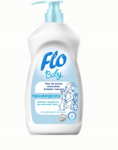 Flo Baby Płyn do mycia smoczków butelek i naczyń