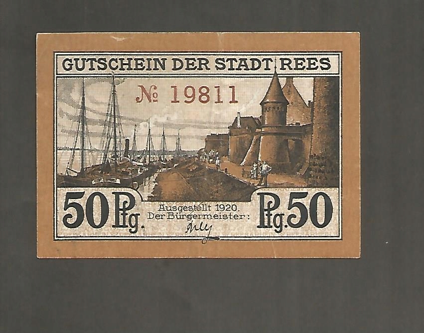 NIEMCY REES - 50 fenigów - 1920 r
