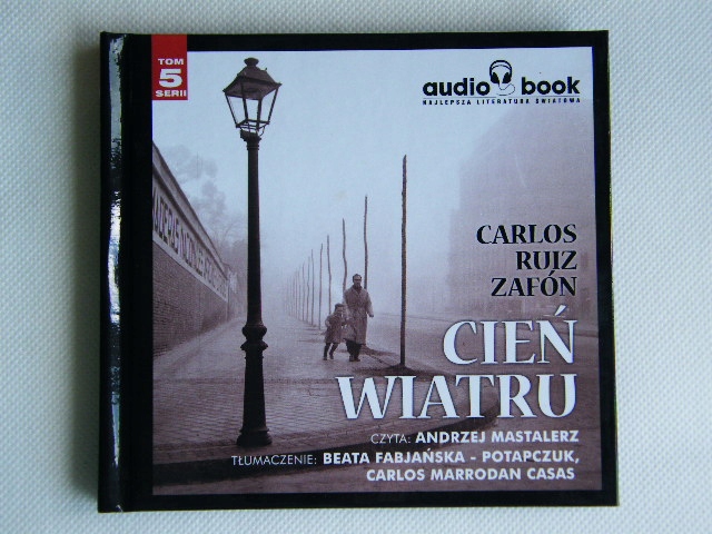 CIEŃ WIATRU ZAFON czyta MASTALERZ AUDIOBOOK