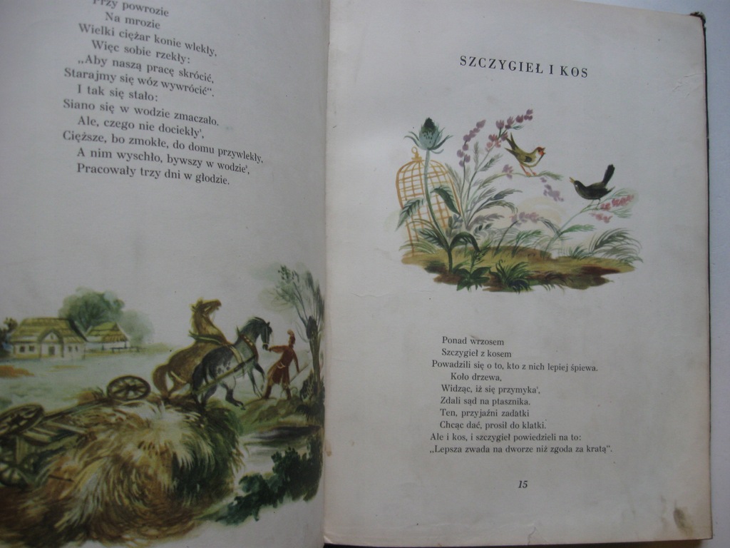 Morał Bajki Malarze Ignacego Krasickiego BAJKI Ignacy Krasicki , ilustracje SZANCER 1952 - 7682241330