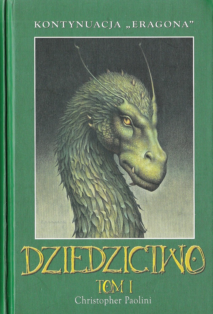 DZIEDZICTWO TOM 1 ERAGON CHRISTOPHER PAOLINI