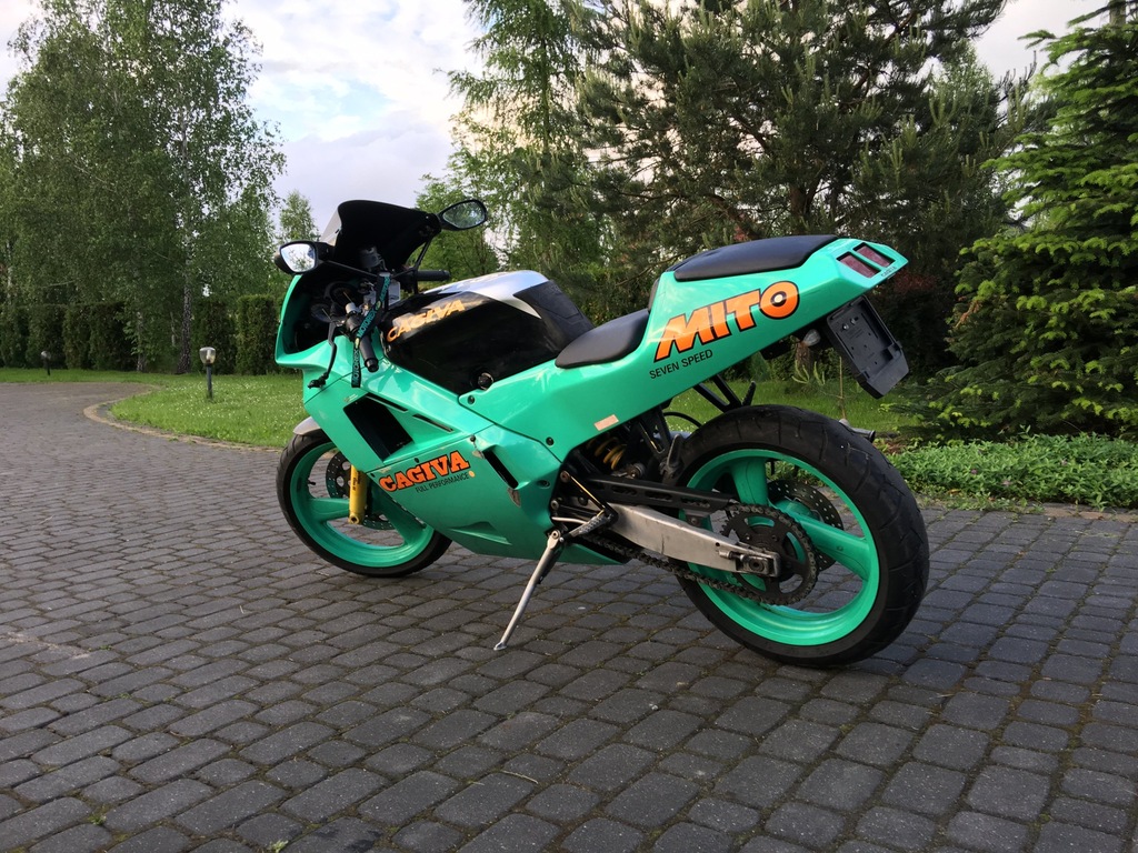 cagiva mito 125 szwajcaria mały przebieg gwarancja