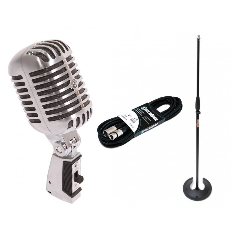 SHURE 55 SH SRII ELVIS mikrofon dynamiczny ZESTAW