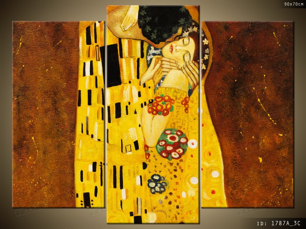 Pocałunek wg Gustav Klimt