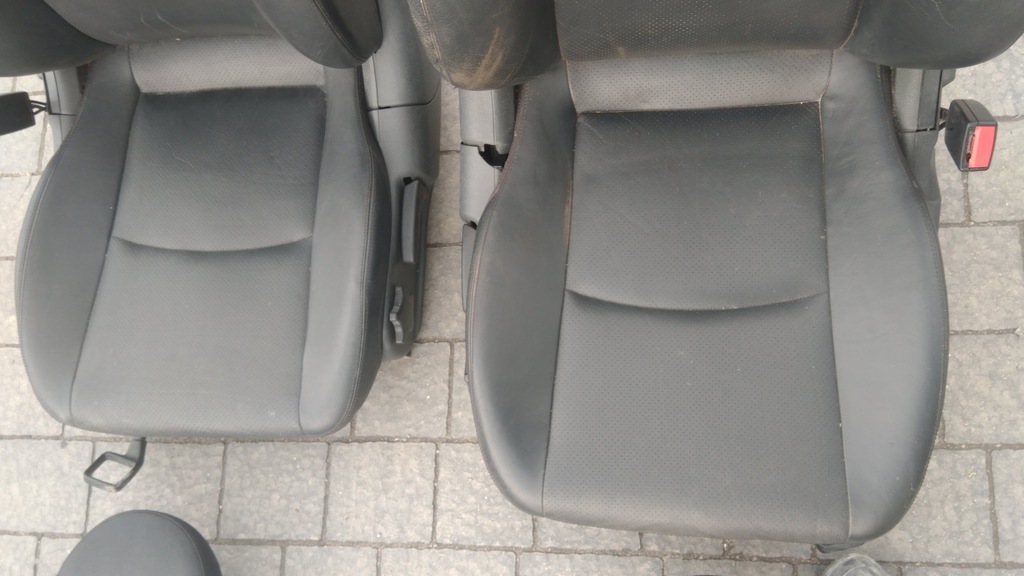 Fotele siedzenia skóra Mercedes W203 SPORT COUPE