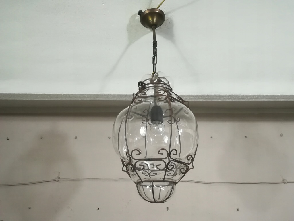 Lampa wenecka murano duza