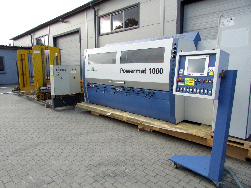 Strugarka czterostronna WEINIG POWERMAT 1000 8 gł