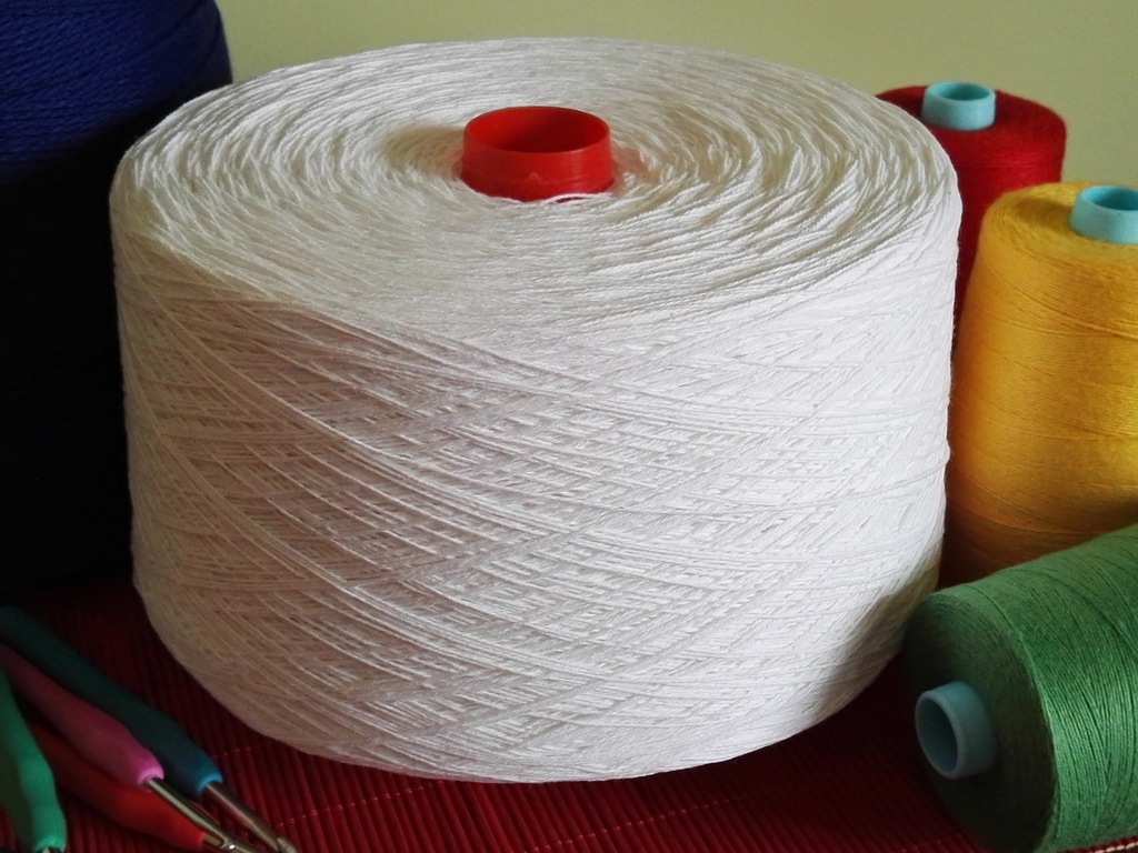 kordonek bielony tex225 bawełniany 1,43 kg biały