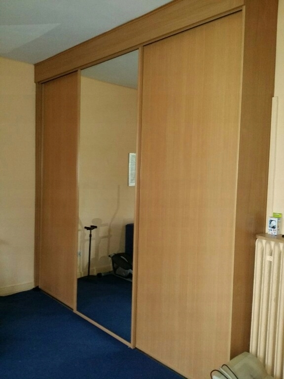 DRZWI SZAFA PRZESUWNE Z LUSTREM DUŻE 270X100 3SZT