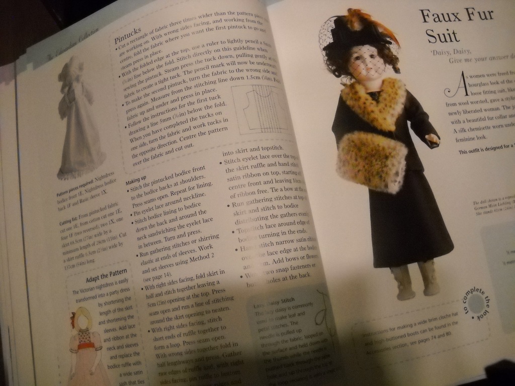 Wykroje  dla LALEK stylowe  suknie  z epoki TILDA