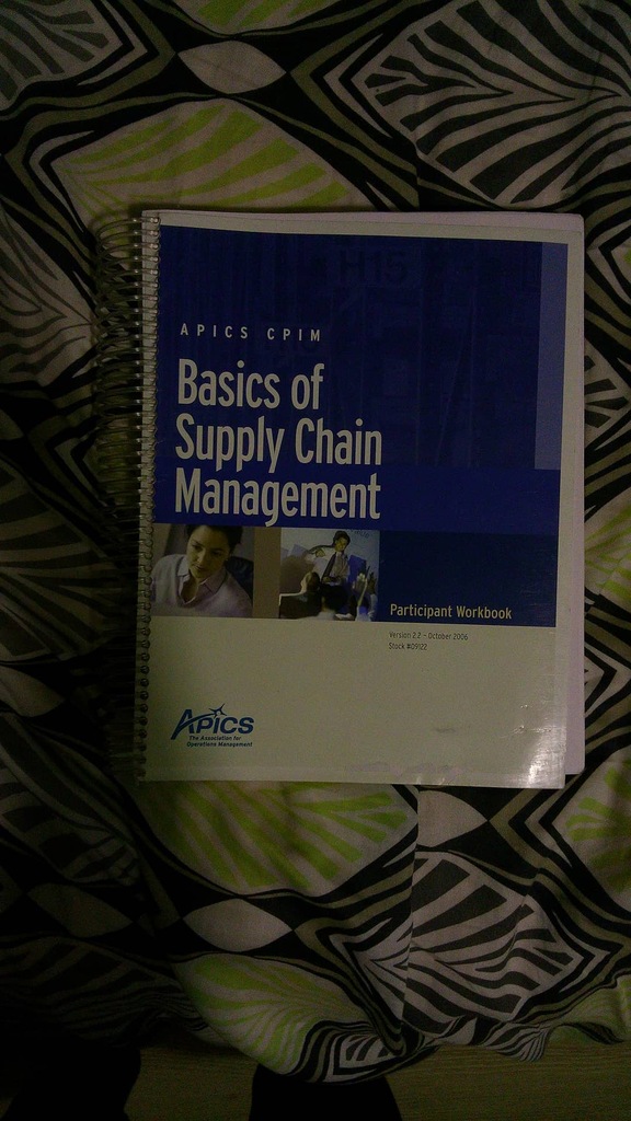 Basics of Supply Chain Management APICS CPIM