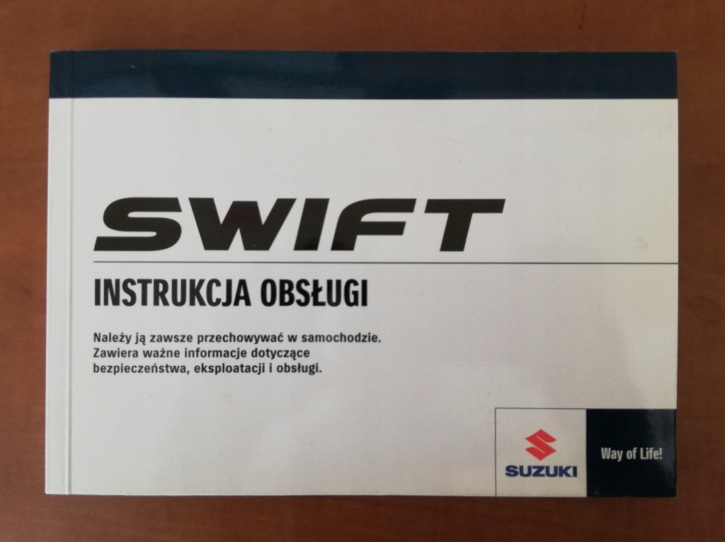 Nowa instrukcja obsługi Suzuki Swift III 2005-2010