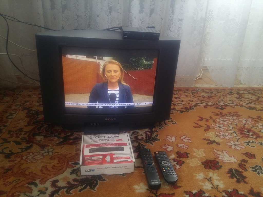 Telewizor SONY KV-2C5K + Dekoder OPTICUM STB HD N3