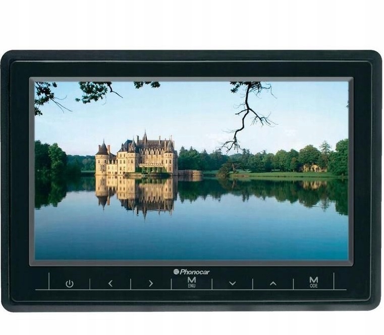 MONITOR PHONOCAR VM 173 DO MONTAŻU W ZAGŁÓWEK FV