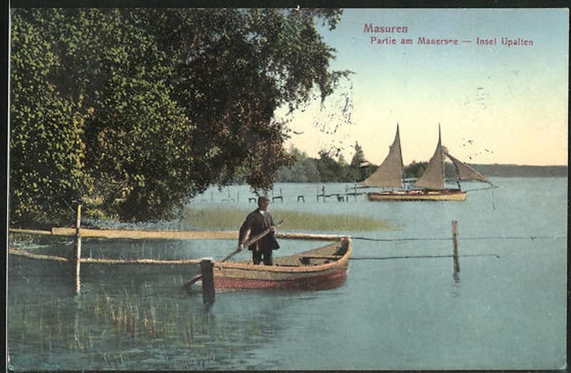 UPAŁTY Upalten Mauersee Jezioro Mamry 1912