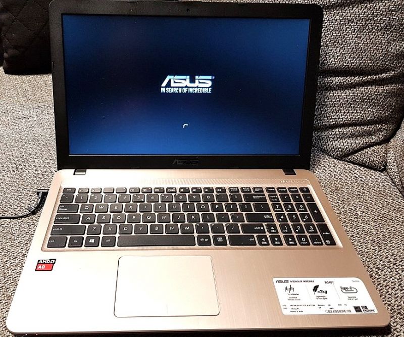 Ноутбук asus r540ya xo112t апгрейд