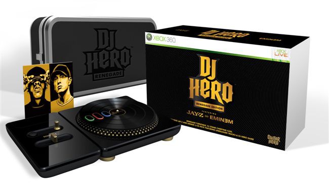DJ HERO RENEGADE EDITION XBox 360 NOWA 24h