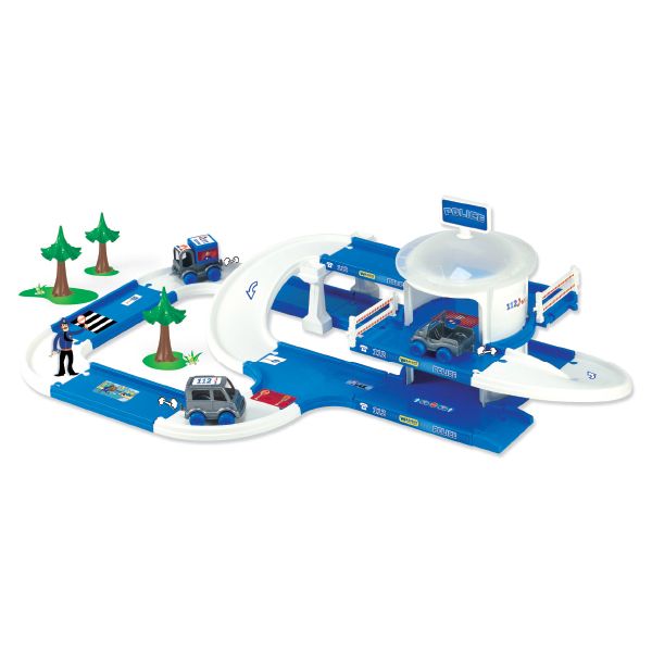 Wader Policja Kid Cars 3D trasa 3.8m 53320 parking