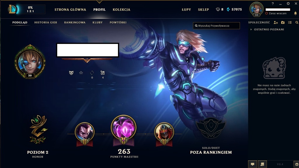 Konto LOL 229 Skinów – wszystkie postacie !!