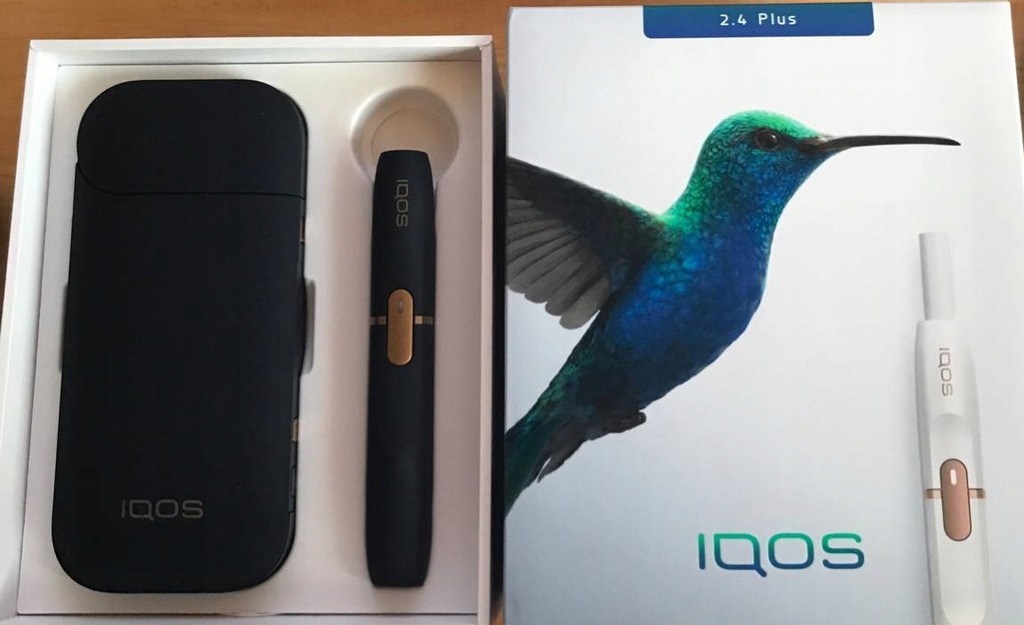 IQOS 2.4 plus + czarny NOWY ZESTAW gwarancja