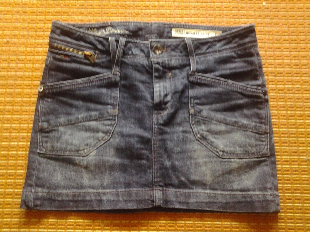 Tommy Hilfiger Denim jeansowa mini spódniczka