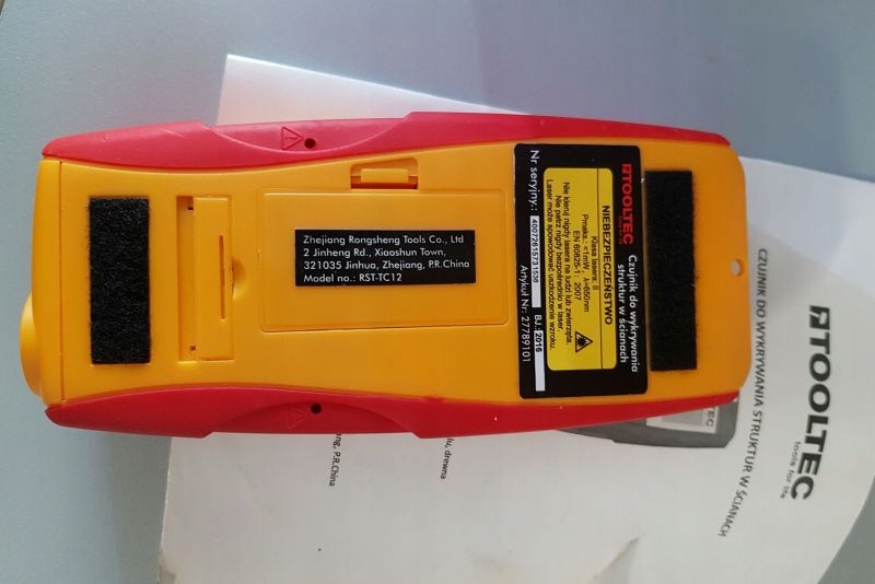 WYKRYWACZ 3W1 TOOLTEC+INSTRUKCJA