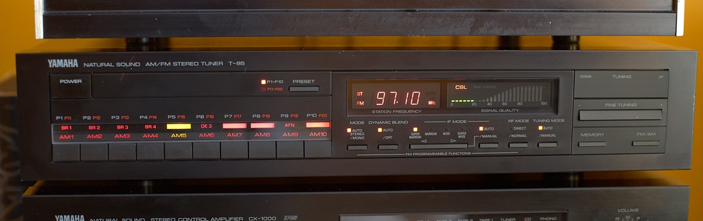 Yamaha T-85 jedyna, aufiofilski tuner , rewelacja