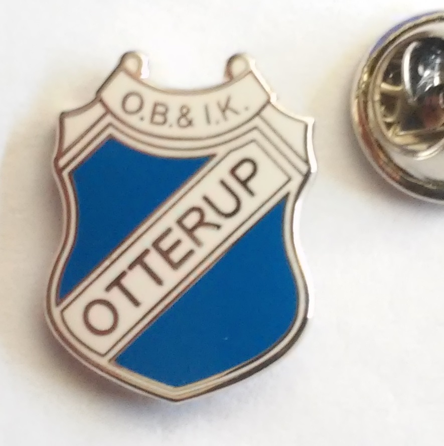 Odznaka OTTERUP B&IK (DANIA) pin