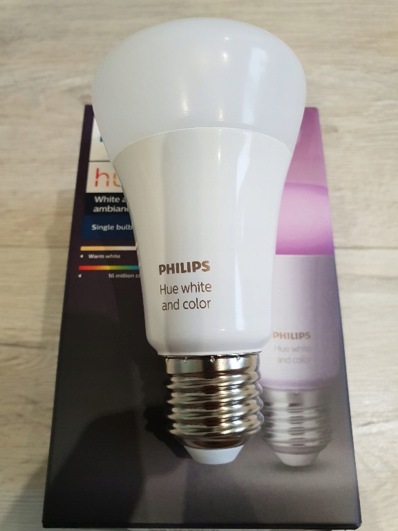 Philips Hue White and Color Ambiance E27 New LED