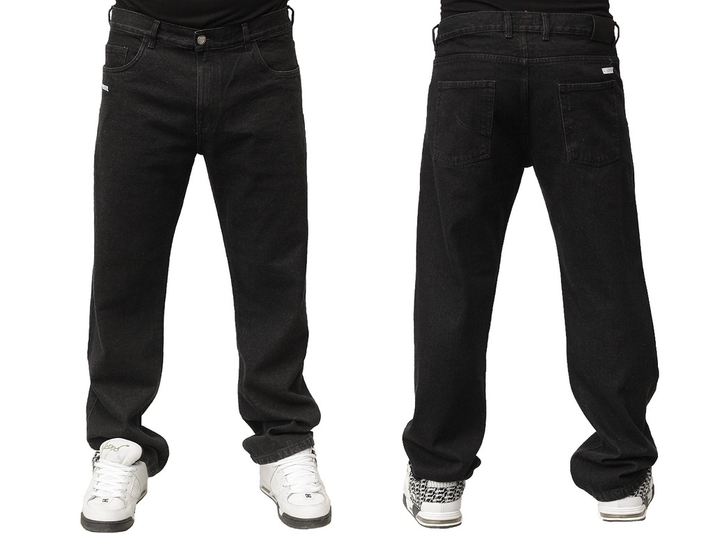 Spodnie Prosto Klasyk Jeans Flavour Czarne XL