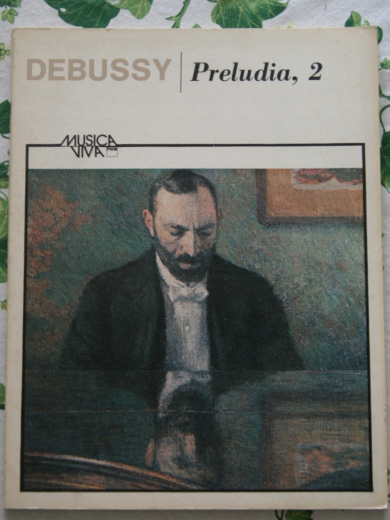 nuty fortepian Debussy Preludia z. 2
